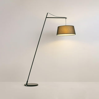 Votalyra Modern Fabric Floor Lamp-Neutral Decor