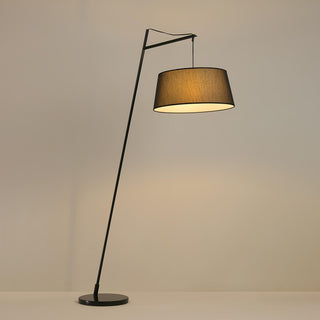 Votalyra Modern Fabric Floor Lamp-Neutral Decor