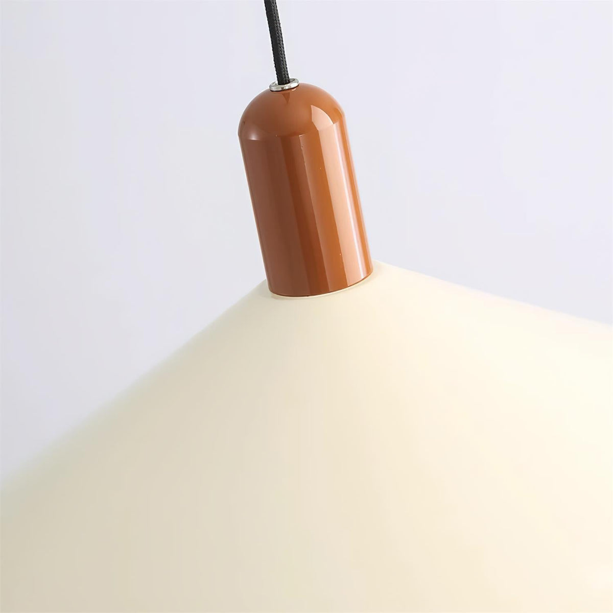 Pendant Light LED Minimalist Cone Hanging Lamp for Kitchen Dining-Neutral Decor