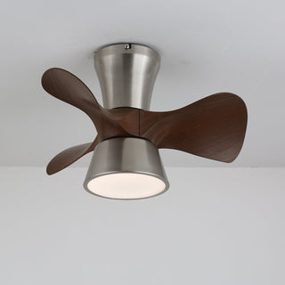 Plafonnier Ventilateur Nera en Bois Moderne