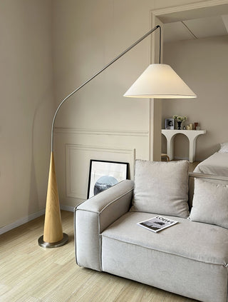 Uriah Lampadaire Minimaliste en Tissu