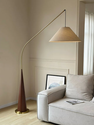 Uriah Lampadaire Minimaliste en Tissu