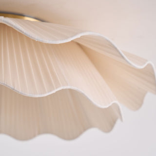 Tirah Plafonnier en tissu ondulé
