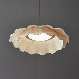 Ellorel Lampe Suspendue en Tissu Wave Brass