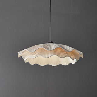Ellorel Lampe Suspendue en Tissu Wave Brass