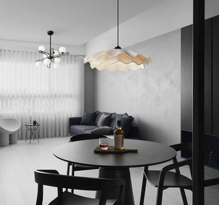 Ellorel Lampe Suspendue en Tissu Wave Brass