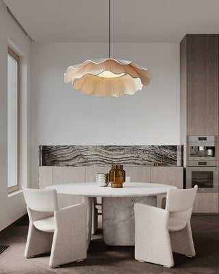 Ellorel Lampe Suspendue en Tissu Wave Brass