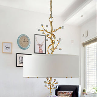 Asbury Individuel Créativité Cristal Tissu Suspension