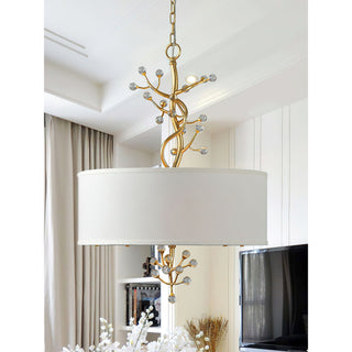 Asbury Individuel Créativité Cristal Tissu Suspension