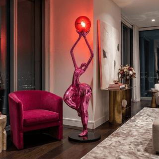Ascend Grace Sculpture Lamp-Neutral Decor