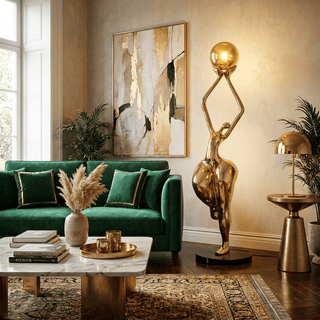Ascend Grace Sculpture Lamp-Neutral Decor