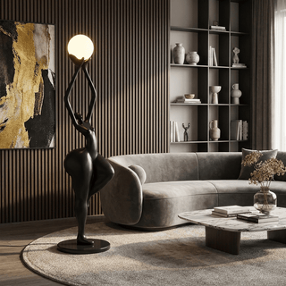Ascend Grace Sculpture Lamp-Neutral Decor