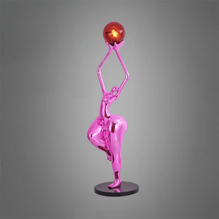 Ascend Grace Sculpture Lamp-Neutral Decor