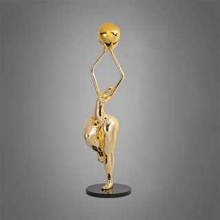 Ascend Grace Sculpture Lamp-Neutral Decor