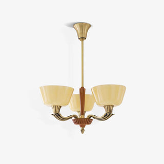 Lustra Lustre Vintage à Abat-jour Évasé