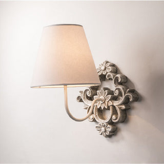 Alvuvys Moderne Prime Élégance Tissu Métal Applique Murale