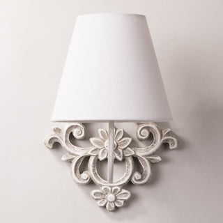 Alvuvys Moderne Prime Élégance Tissu Métal Applique Murale