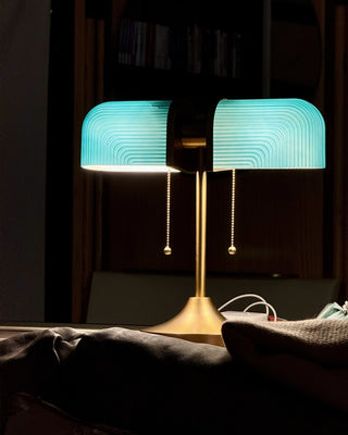 Gorven Lampe de Table Industrielle