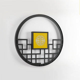 Alzoror Applique Murale Ronde Extérieure Art Nordique