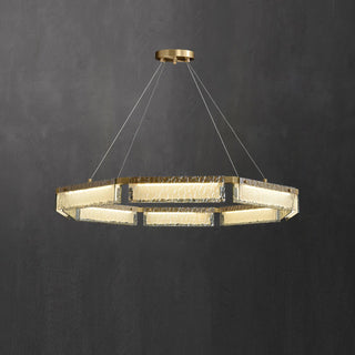 Hexa Lustre en Verre De Luxe