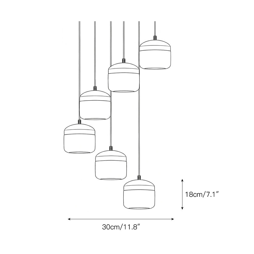 Arquesian Suspension en Albâtre