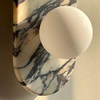 Alvuvyo Élégance Moderne Marbre Applique Murale