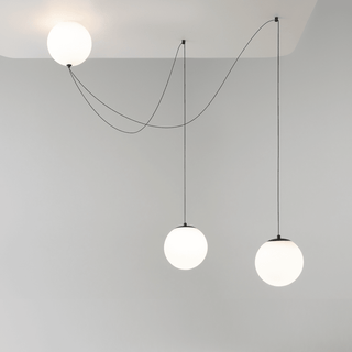 Asteris Multi Globe Pendant Lamp-Neutral Decor
