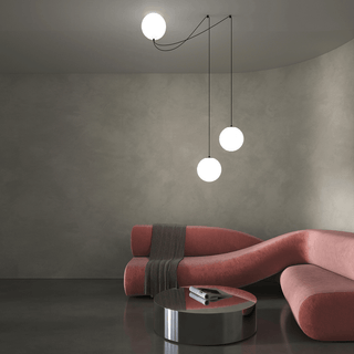 Asteris Multi Globe Pendant Lamp-Neutral Decor
