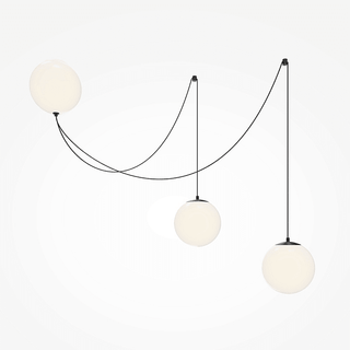 Asteris Multi Globe Pendant Lamp-Neutral Decor