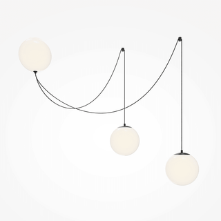Asteris Multi Globe Pendant Lamp-Neutral Decor