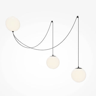 Asteris Multi Globe Pendant Lamp-Neutral Decor