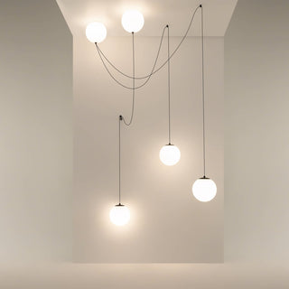 Asteris Multi Globe Pendant Lamp-Neutral Decor