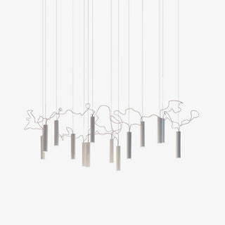 Astilo Cluster LED Pendant Lamp-Neutral Decor