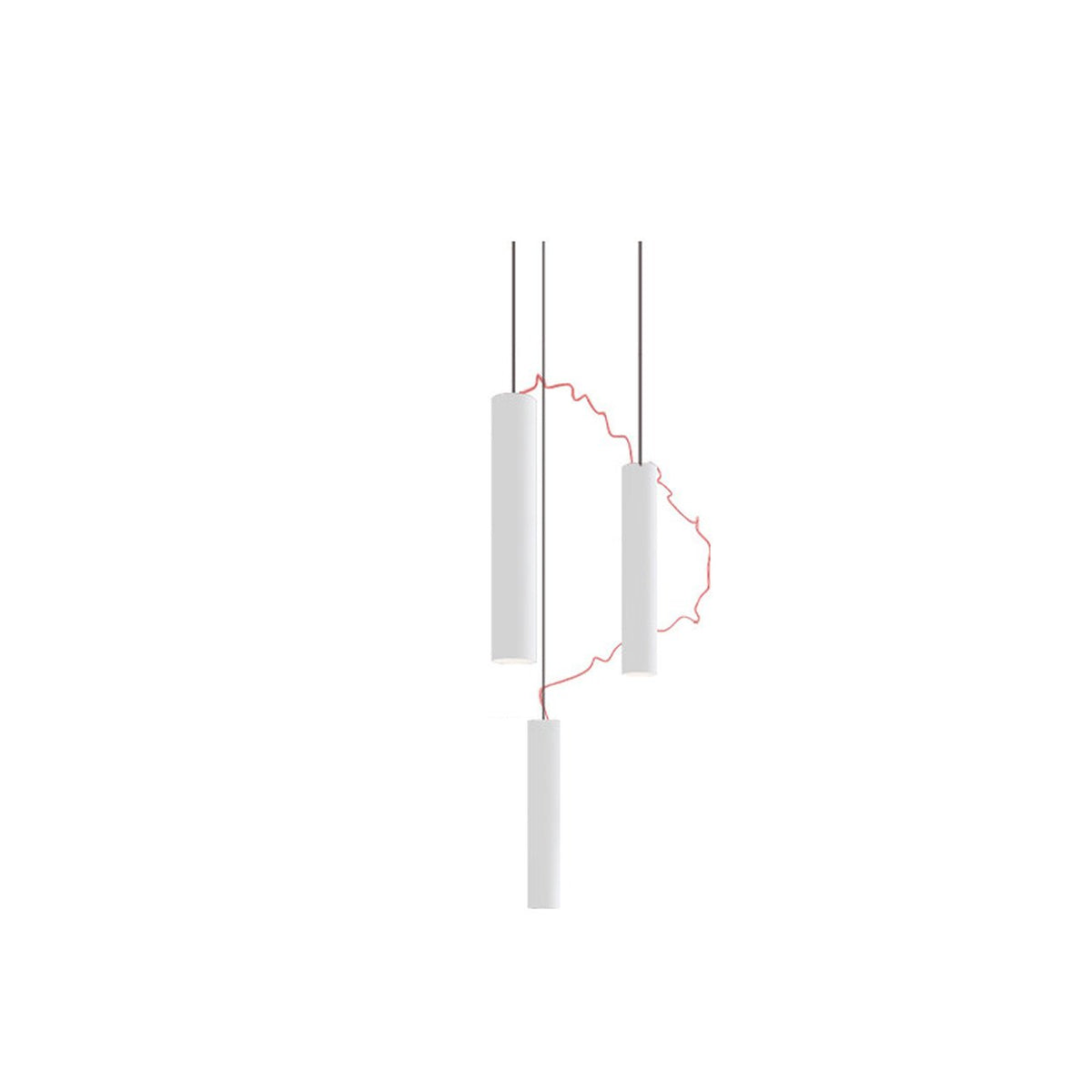 Astilo Cluster LED Pendant Lamp-Neutral Decor