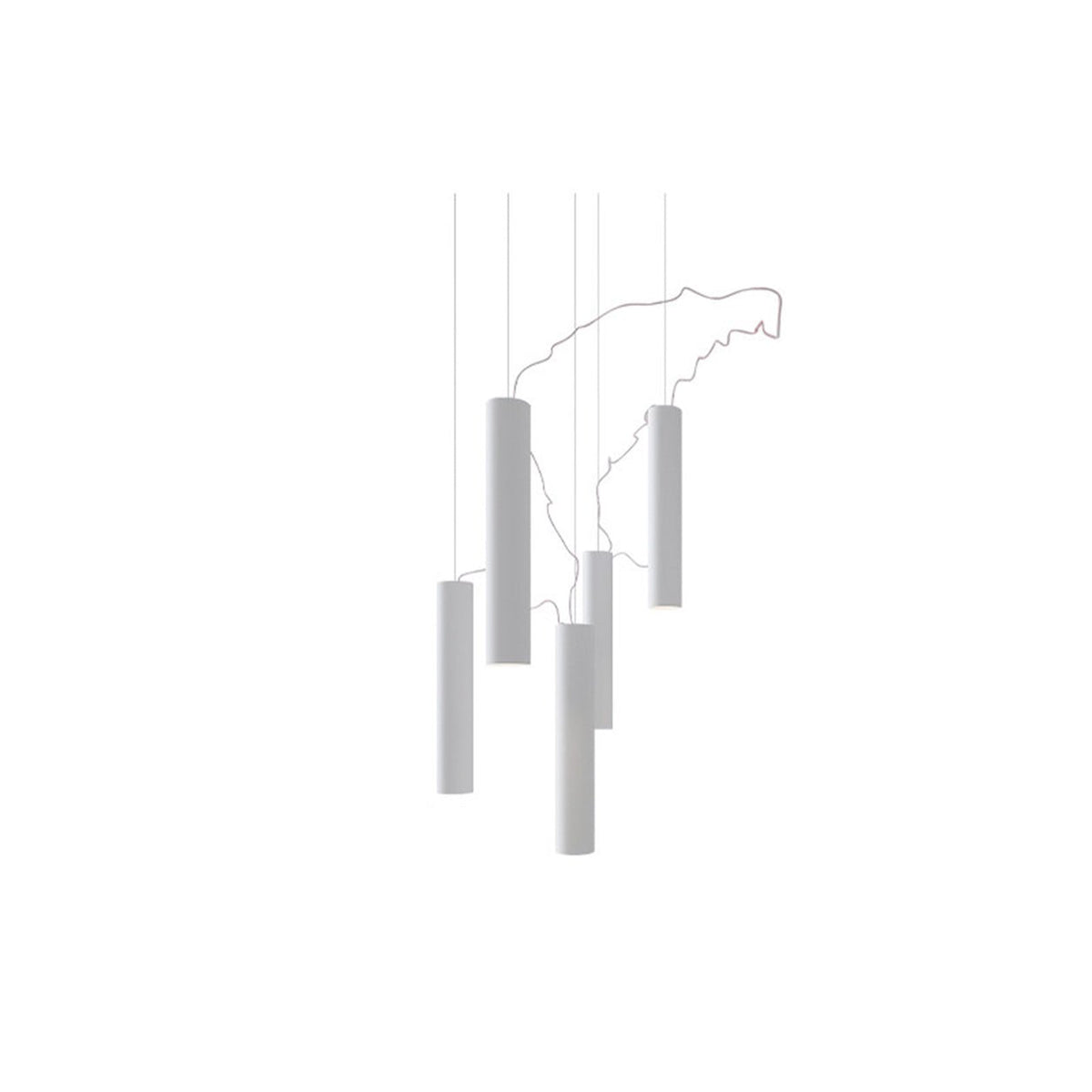 Astilo Cluster LED Pendant Lamp-Neutral Decor