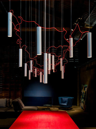 Astilo Cluster LED Pendant Lamp-Neutral Decor