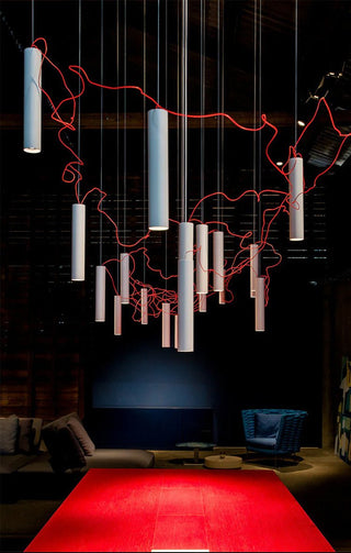 Astilo Cluster LED Pendant Lamp-Neutral Decor
