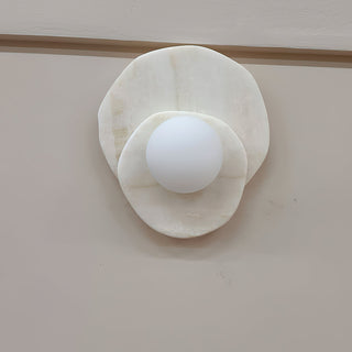 Astr Moderne Minimaliste Unique Pierre Verre Applique Murale