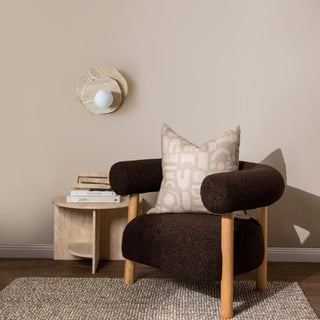 Astr Moderne Minimaliste Unique Pierre Verre Applique Murale
