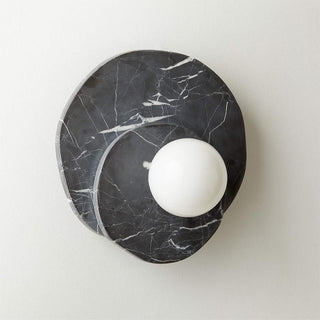 Astr Moderne Minimaliste Unique Pierre Verre Applique Murale