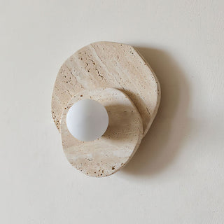 Astr Moderne Minimaliste Unique Pierre Verre Applique Murale