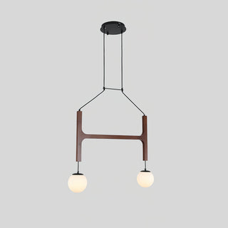 Terra Lustre Géométrique en Bois