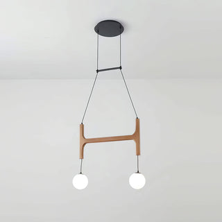 Terra Lustre Géométrique en Bois