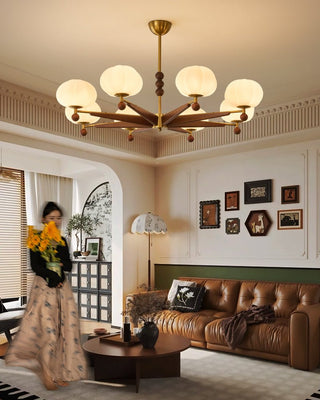 Astrid Bloom Chandelier-Neutral Decor