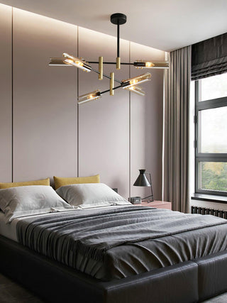 Lustra Lustre Double 6-Luminaires Moderne