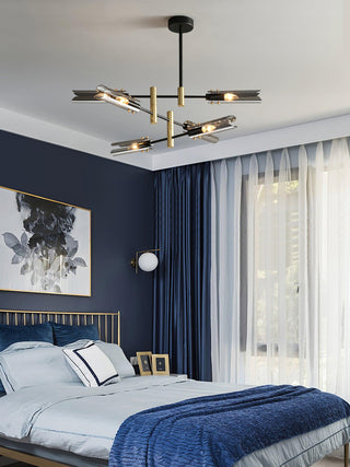 Lustra Lustre Double 6-Luminaires Moderne