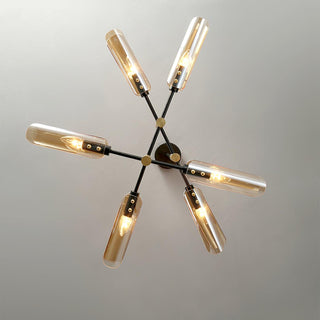 Lustra Lustre Double 6-Luminaires Moderne