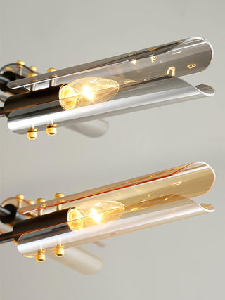 Lustra Lustre Double 6-Luminaires Moderne