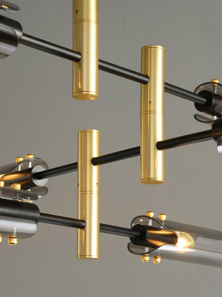 Lustra Lustre Double 6-Luminaires Moderne