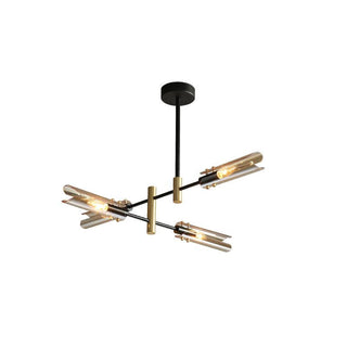 Lustra Lustre Double 6-Luminaires Moderne